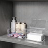 rejomiik Thick Acrylic Dryer Sheet Holder Clear Container for Laundry