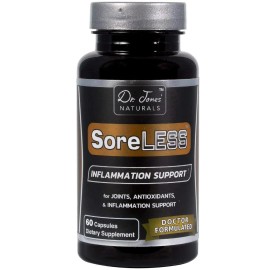 Dr. Jones SORE LESS - INFLAMATION SUPPORT - 60 capsules