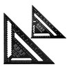 2 Pcs Rafter Square 12 inch & 7 inch, Aluminum