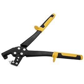 Heayzoki Steel Stud Crimper,Light Steel Keel Fixed Punching Pliers Handle Stud Crimper for Decoration Ceiling,Stud Crimper Handle Stud Crimper Steel Stud with Non-Slip Handle