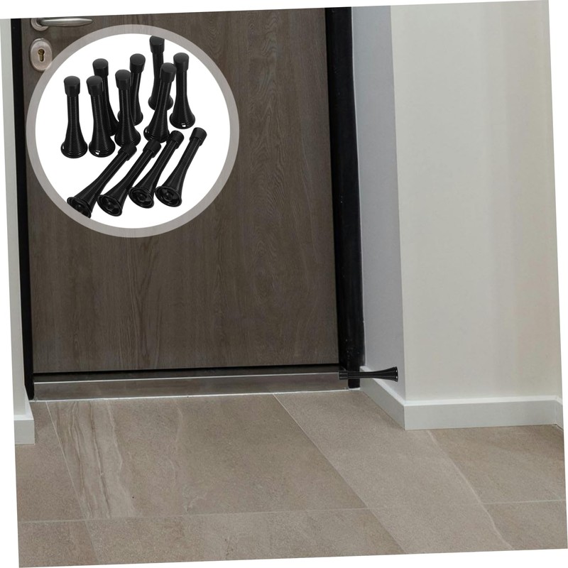 NOLITOY Extra Long Door Stoppers 12pcs Spring Door Stops for