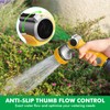 RESTMO Heavy Duty Hose Nozzle, Metal Garden Water Hose Sprayer
