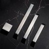 SYZOW 6 Pack 192mm Kitchen Cabinet Handles Brushed Nickel Cabinet