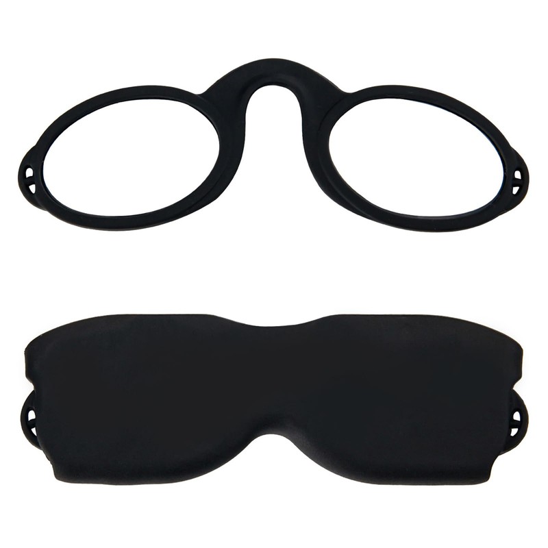 REAVEE Ultra Slim Armless Reading Glasses for Men Women, Small