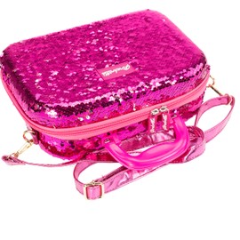 Nice Group Girabrilla Make-Up Case - Magenta/Silver