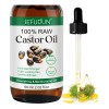 Aceite De Ricino Puro | Cuidado Cabello Y Cejas Hidratante