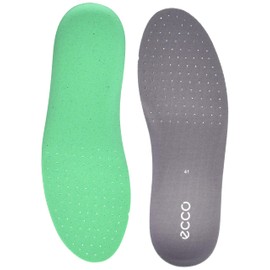 ECCO Men's Active Performance Textile Insole, Dark Grey Perforated, 10-10.5