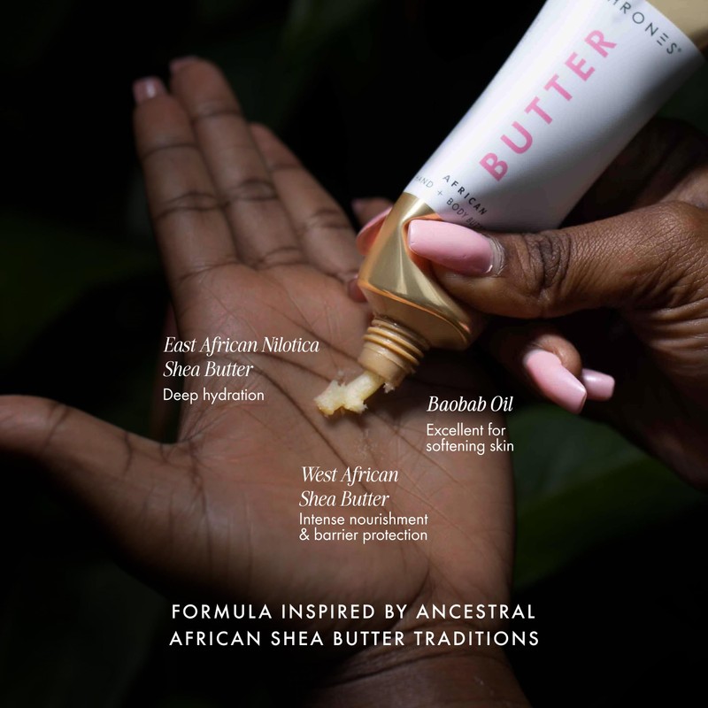 54 Thrones African Beauty Shea Butter, Intensive Dry Skin Support,
