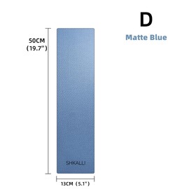 SHKALLI Professional Carbon Fiber Balayage Board,Lightweight Hairdressing Tin Foil Colouring Boards,Customisation Of Hairdresser's Tools.（Matte Blue） (Matte Blue D)