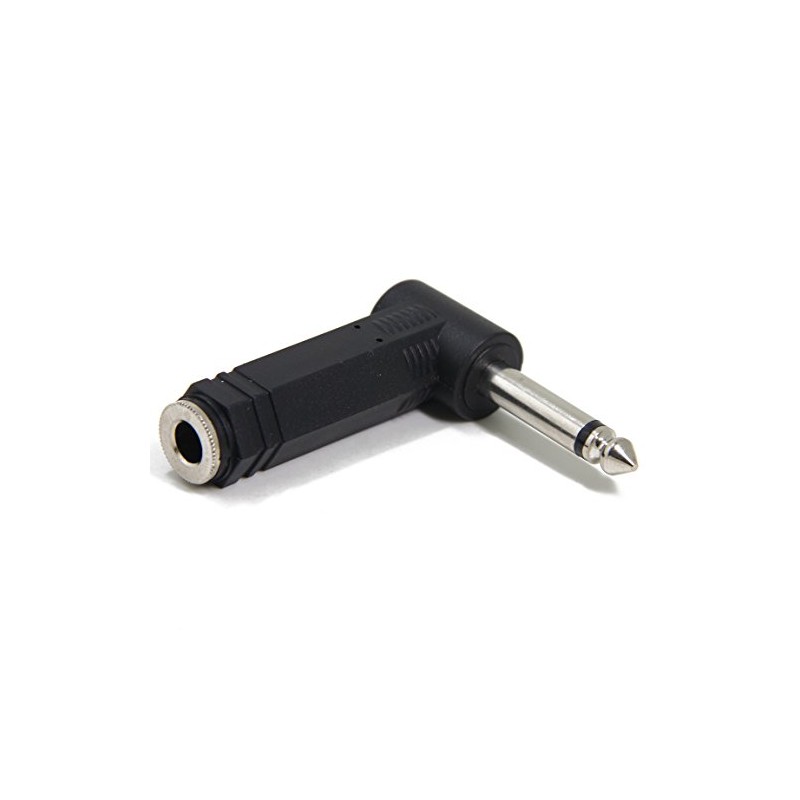 Ancable 2-Pack 1/4 Inch Right Angle TS Male to 1/4