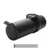 GIDIBII Motorcycle Universal Tool Tube Kit Waterproof Storage Canister Box+Mounting
