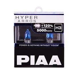 Piaa H3 Hyper ARROS Performance Bulbs - 5000K, White