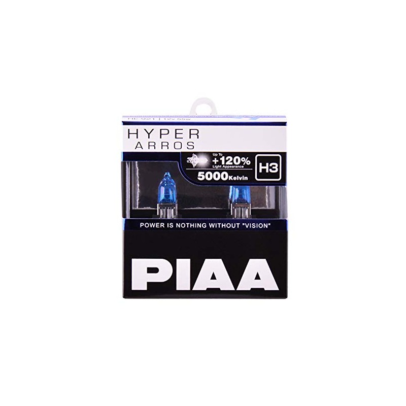 Piaa H3 Hyper ARROS Performance Bulbs - 5000K, White