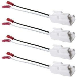 Fiegromech Door Speaker Harness Adapter Compatible with Hyundai Elantra Sonata Santa Genesis Coupe,Kia Sorento Optima Soul Forte Car Front Rear Speaker Wire Connector Cable 4PCS