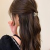8 fermagli per capelli con perle dorate, piccole clip per