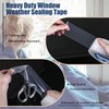 Breliter Heavy Duty Window Weather Sealing Tape - Transparent Window