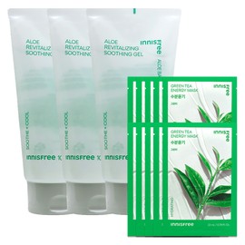 Innisfree Aloe Revital Soothing Gel 3pcs+ / 이니스프리 알로에 리바이탈 수딩젤 3개+