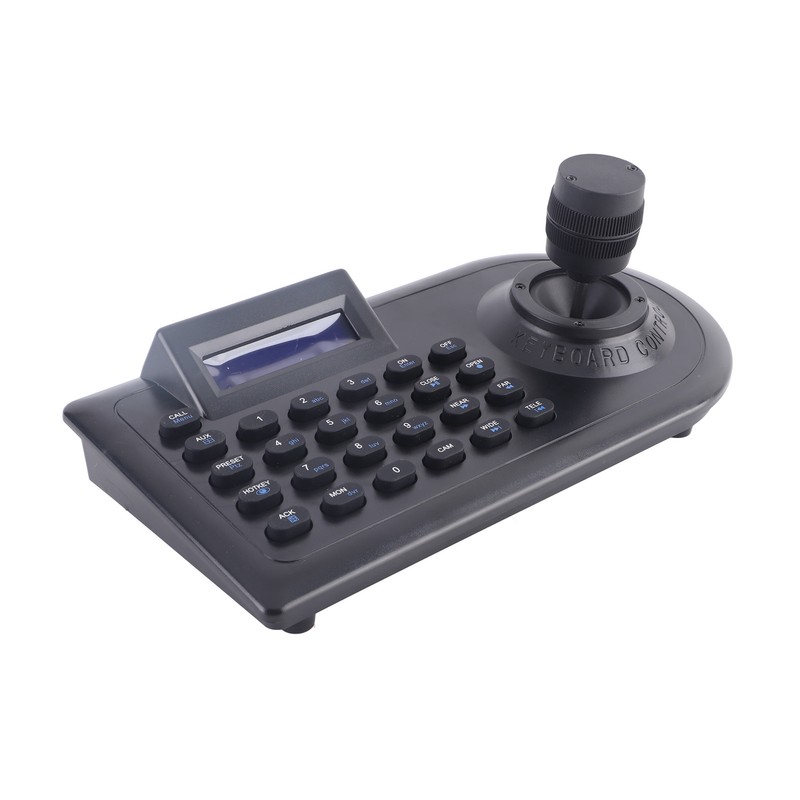 3D PTZ Camera Controller Strong Compatibility LCD Display with Joystick