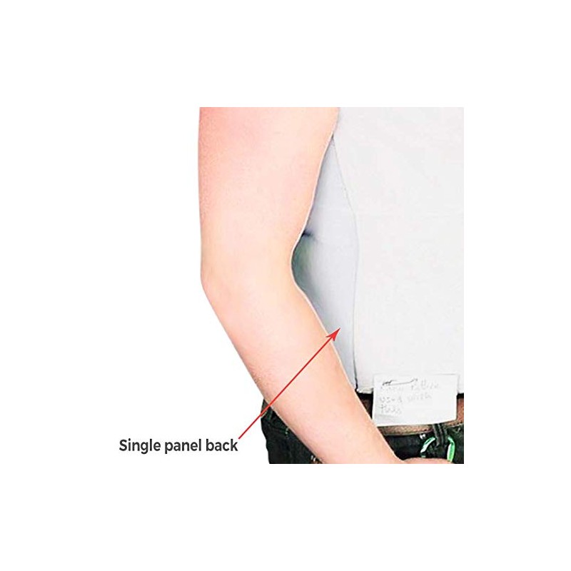 Tranz* Forms Sleeveless Chest Binder White FTM Binder with Double