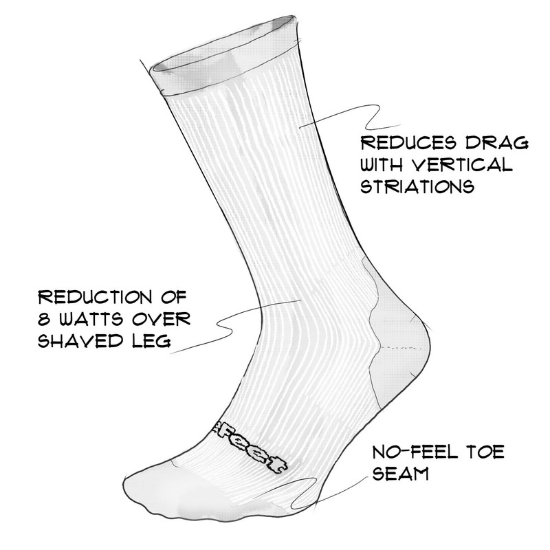 D'Feet Socks, Black