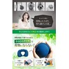 LIXIA Neck Pillow, Pump Type, Lightweight, Compact, Headrest, Airplane Neck