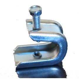 Fireplace Damper Stop Clamp (California Residential Flue 6"- 8"), 2-Pack