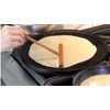 Teemando® 2 x Crepe Distributor Made of Beech Wood, 22