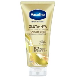 Vaseline Gluta-Hya Flawless Glow Lotion for Face & Body | Gives Brighter Skin | Glutathione & Pro-Retinol Infused Moisturizer, 300ml