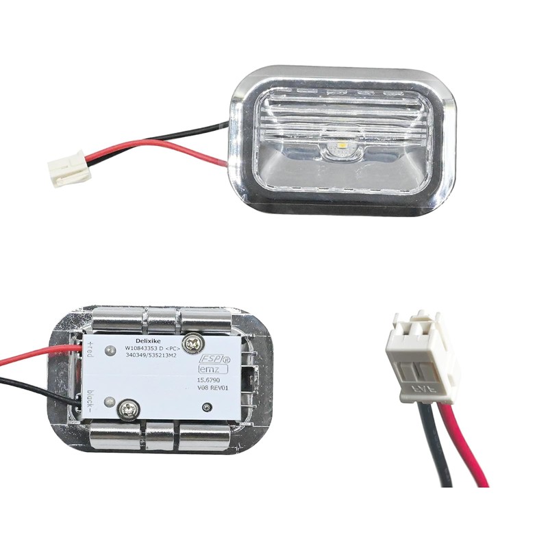 W11462342 for Whirlpool Refrigerator LED Light Module W10908166.