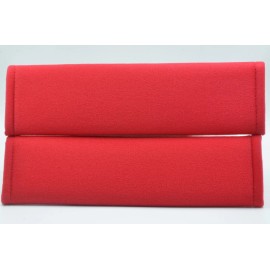 Unbranded 2 pieces (1 PAIR) Soft Seat Belt Cover Cushion Shoulder Harness Pads - Red