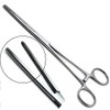 Full Serrated Hemostat 7.25" (14cm), Straight, Stainless Steel