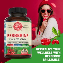 WHOLE WORLD WELLNESS Berberine 1200mg