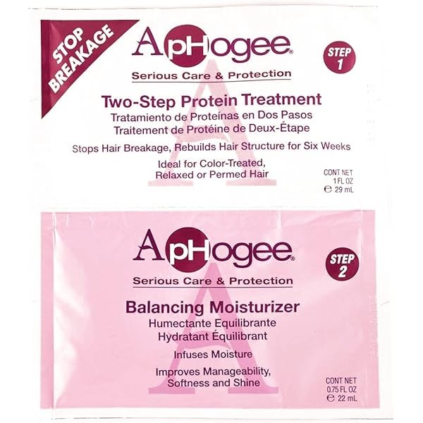 ApHogee Two-Step Protein Treatment & Balancing Moisturizer – Repairs Damaged