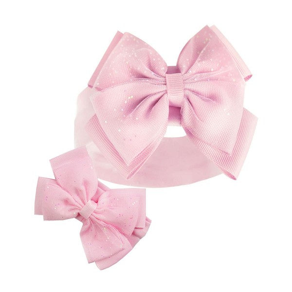Soft Touch Newborn Essentials Headband with Bow Stretchy and Soft
