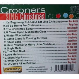Crooners Sing Christmas (CD, 2005) New, Dean, Sinatra, Crosby, Como, Nat King Co