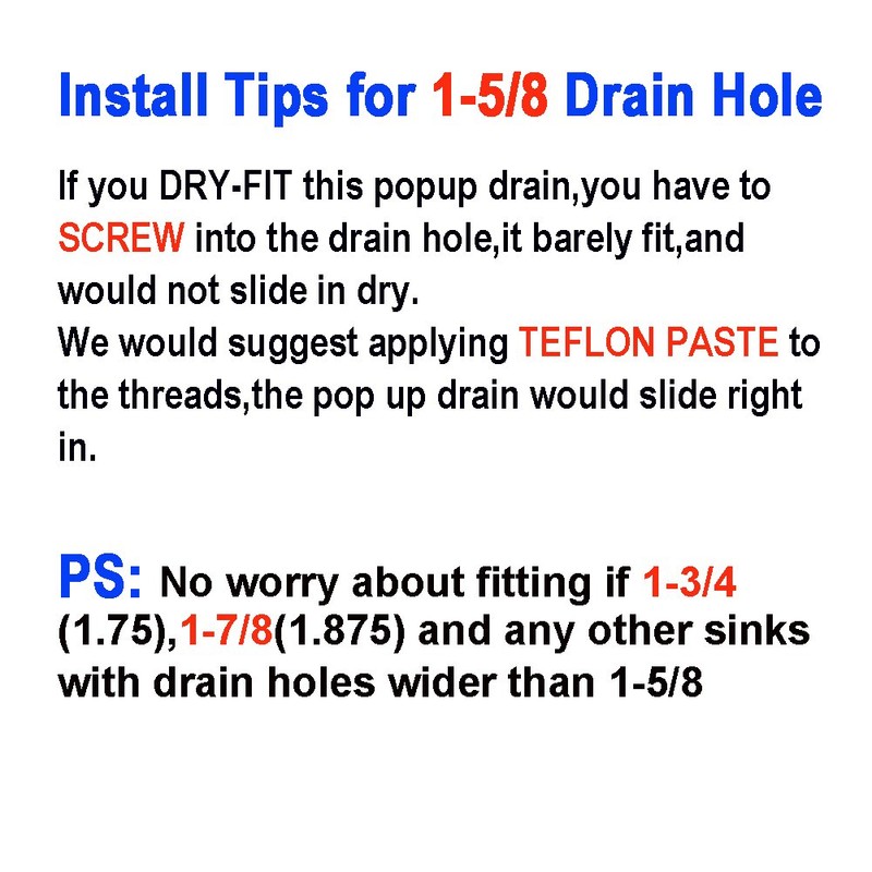 MissMin Square pop up drain without overflow chrome for risen