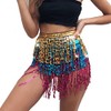 MUNAFIE - Bufanda de cadera para mujer, diseño de danza