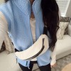 Hixiaohe Sherpa Fleece Vest for Women Trendy Warm Sleeveless Vests
