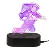 MIK funshopping 3D Light Night Light 3D Effect Lamp with