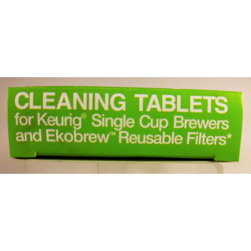 Ekobrew Keurig Cleaning Tablets 10 Ct Single Cup Coffee Cleaner