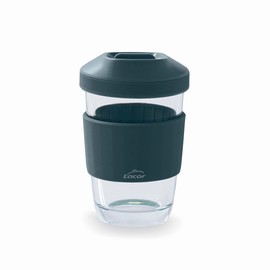 LACOR - 63138 - Borosilicate glass with lid - non-slip - reusable - dishwasher safe - 280 ml