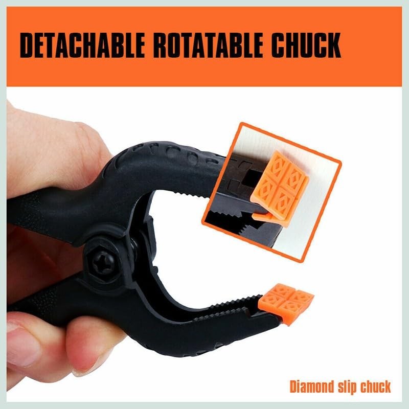 AIMALL Nylon Spring Clamps Quick DIY Tools Grip Plastic Clips