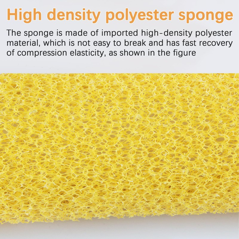 YLTOLOO 8 Pcs Textured Paint Roller Covers, 4 inch Small