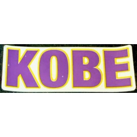 Bryant KOBE BRYANT STICKER