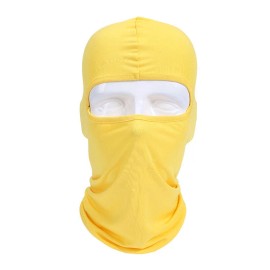 Unbranded Full Face Mask Military Breathable Balaclava Mens Tactical Face Mask Face Cover - #Yellow