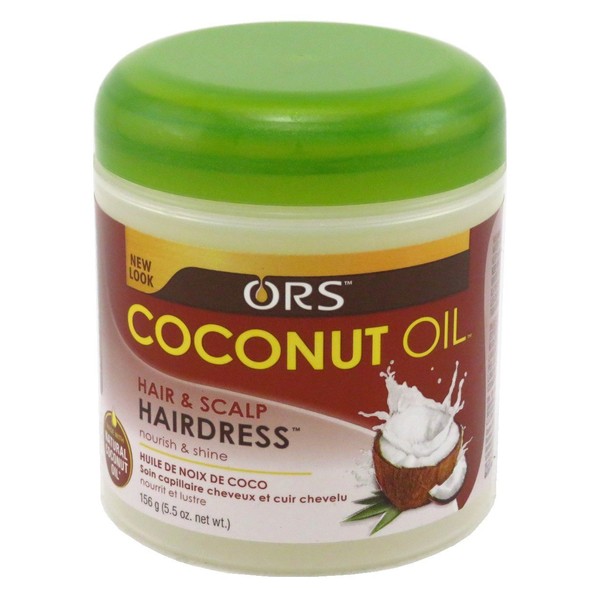 Ors Coconut Oil Conditioning Creme 5.5 Ounce Jar (162ml) (6 Pack)