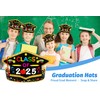 HEYINSHEN 24 Pcs Kindergarten Graduation Hats Paper Graduation Crown for