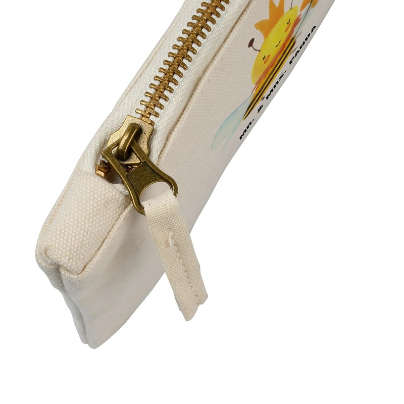 Mr. & Mrs. Panda Make-Up Bag Bee King, White, Hand