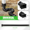 Flexible Downpipe Downspout Extension Kit: Retractable Rain Gutter Downspout Extensions