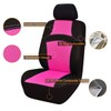 CAR PASS Rainbow Cool Universal Fit Two Front 3D Air